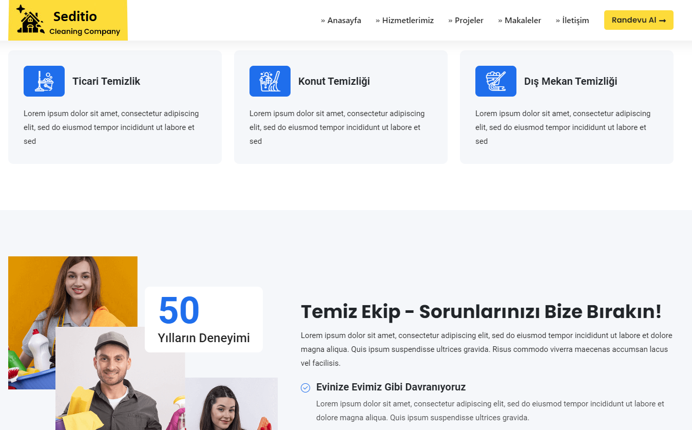 Temizlik Firması Yazılımı