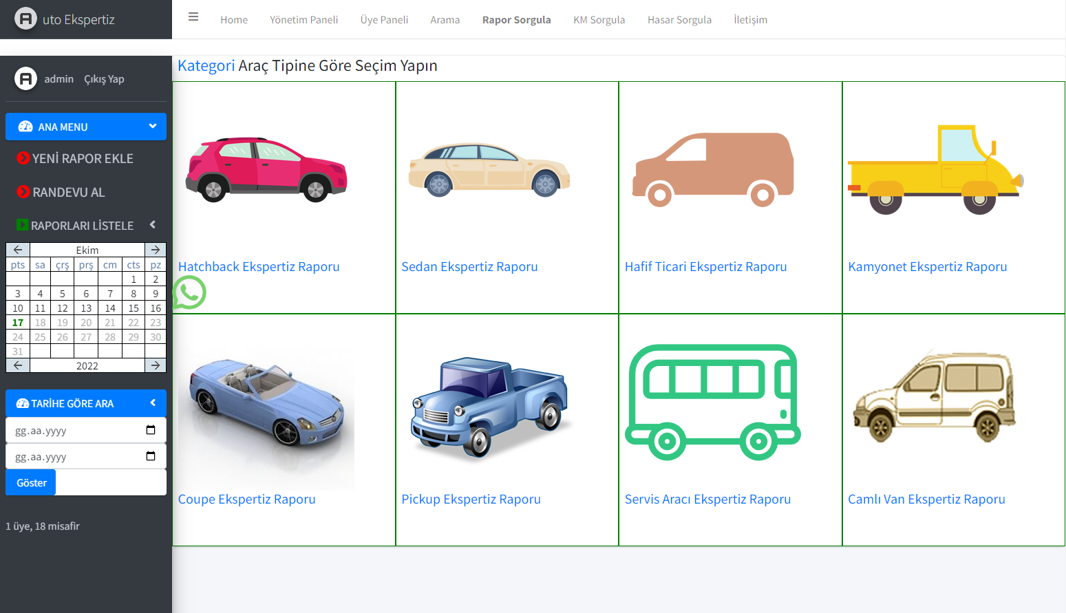 Oto Ekspertiz Yazılımı v2.0.1