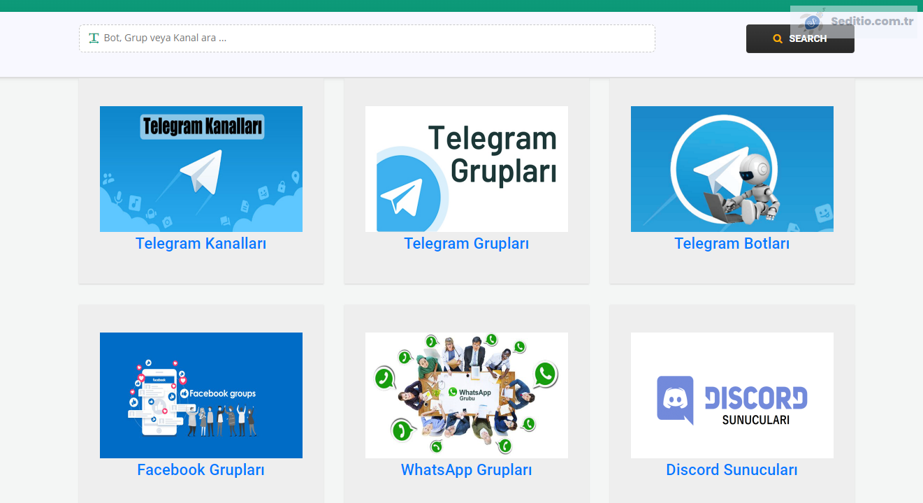 Facebook, Tekegram, WhatsApp ve Discord Grup Scripti