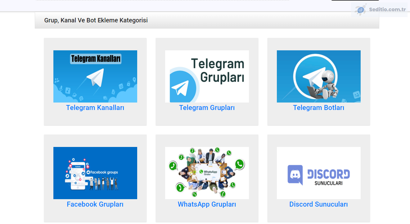 Facebook, Tekegram, WhatsApp ve Discord Grup Scripti